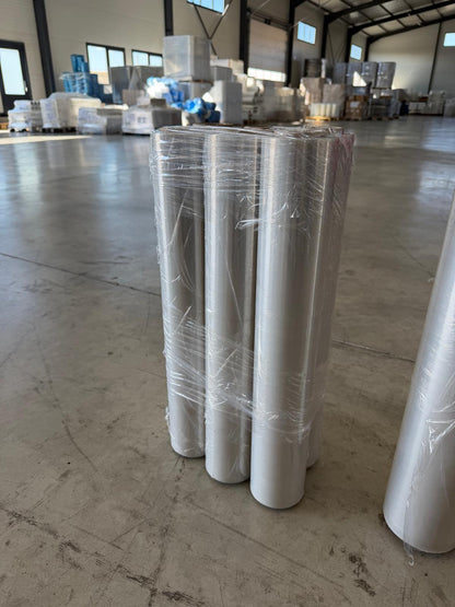 Folie stretch manual 23 my, 1,2 kg net - 25% reciclat