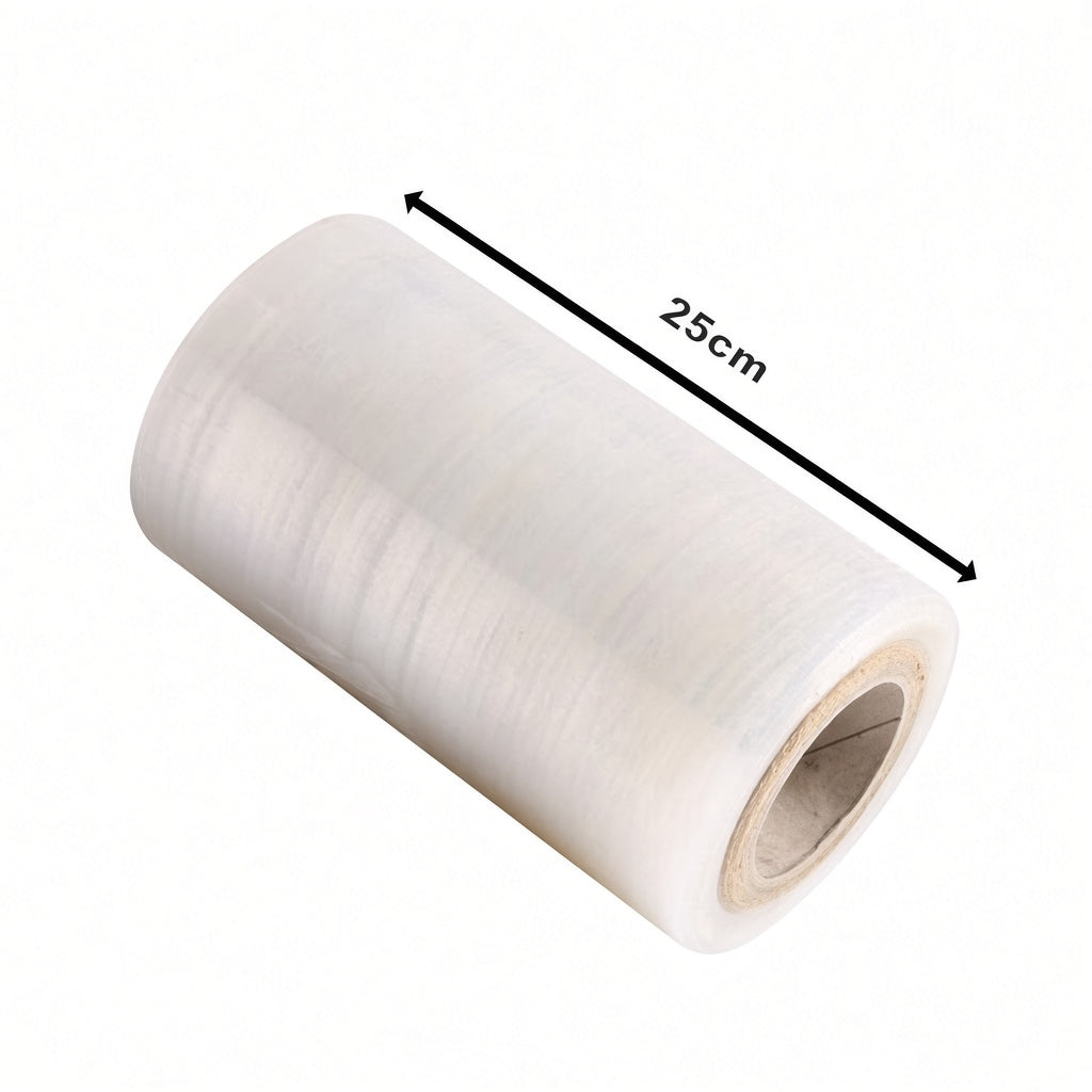 Folie stretch manual 250 mm, 23 my - minirolă 0,9 kg