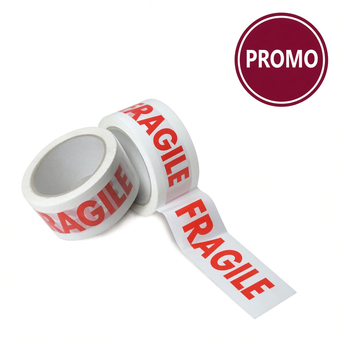 Bandă adezivă FRAGIL 50 mm x 60 m
