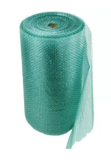 Folie cu bule Ocean Green 1 x 10 m